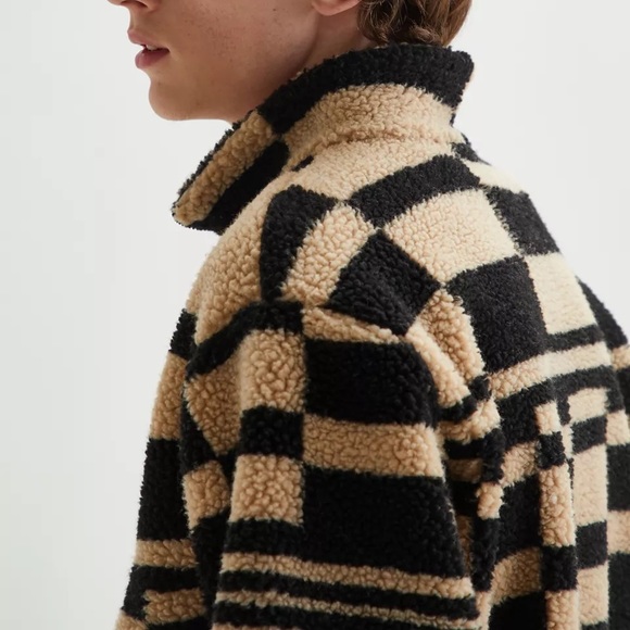 Urban Outfitters Sherpa Zip Jacket NWT Size S - Picture 5 of 8